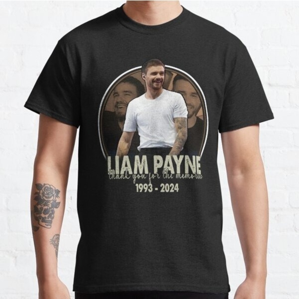 Liam Payne Thanks For Memories Classic Music Fan Unisex T-Shirt
